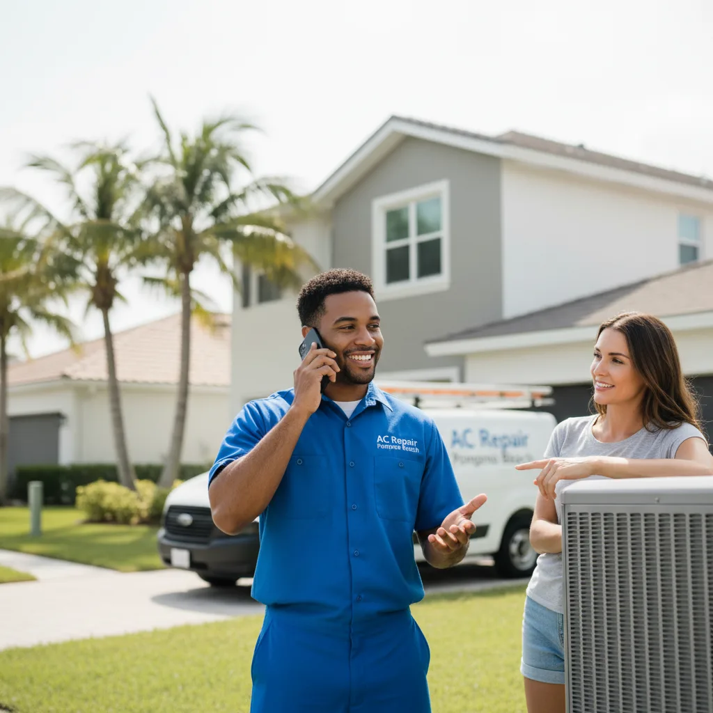 AC Repair Pompano Beach customer support in Erwinville